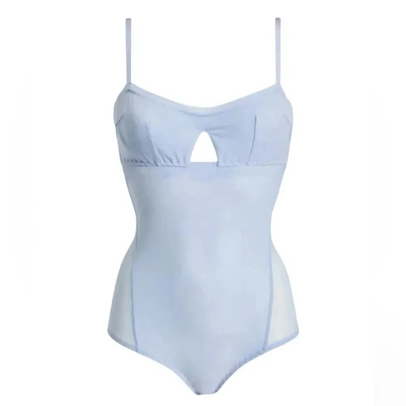 Revolve Free People We Are Hah Under the Wire Bodysuit in Periwinkle XS - Picture 2 of 3